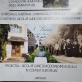 CONFERINŢA „NICOLAE GANE ŞI 150 DE ANI DE CONVORBIRI LITERARE”