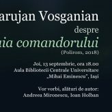 LANSARE CARTE: Statuia comandorului, autor Varujan Vosganian