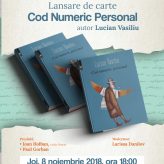 Lansare carte:”Cod Numeric Personal”, autor Lucian Vasiliu