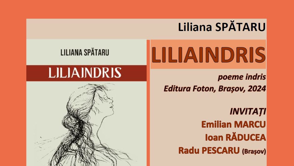 Lansarea cărții „Liliaindris”, autor Liliana Spătaru