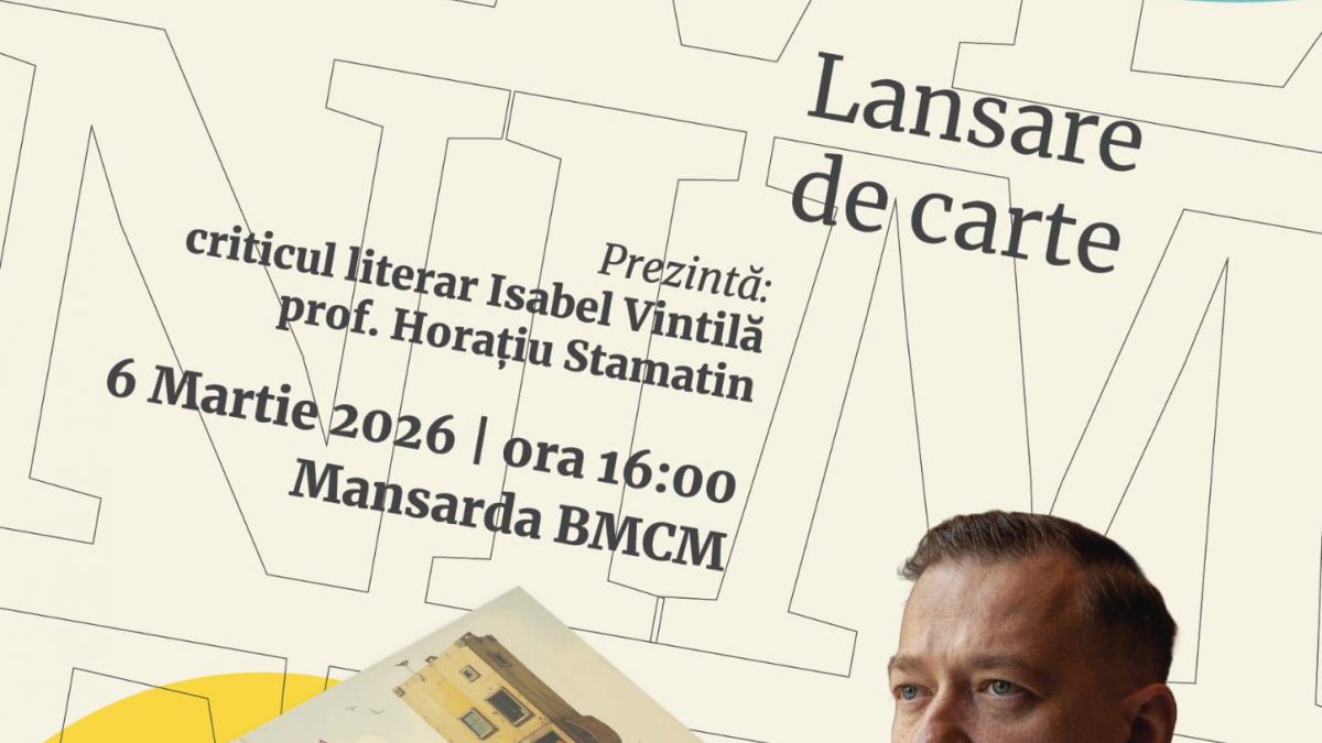 Câmpulung Moldovenesc: Lansarea  volumului “Valiza de lemn”, autor Alexandru Ovidiu Vintilă